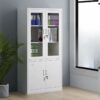 2-Door Metallic Office Cabinet, Office Storage Solution, Secure Lockable Cabinet, Durable Metal Construction, Vertical File Cabinet, Sturdy Handles, Ample Storage Capacity, Smooth Opening and Closing, Commercial Grade Filing Cabinet, Lock and Key Included, Neutral Color Finish, Space-saving Design, Contemporary Office Furniture, Professional Appearance, Ideal for Storing Documents and Supplies, Efficient Use of Space, Enhances Office Organization, Reliable File Security, Suitable for Home Office or Commercial Settings, Designed for Heavy Use, Long-lasting Durability, Provides Convenient Storage Solution, Modern Office Decor, Essential Office Furniture, Functional and Practical, Keeps Documents Organized and Accessible, Sleek and Modern Design, Enhances Office Efficiency, Ensures Confidentiality of Documents.