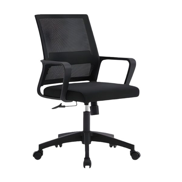 Black mesh back desk chair, office furniture, desk chair, mesh chair, ergonomic chair, comfortable seating, supportive chair, office seating, office essentials, office equipment, breathable chair, adjustable chair, swivel chair, modern design chair, task chair, durable mesh chair, commercial-grade chair, office chair with mesh backrest, ergonomic office furniture, black desk chair, office chair for long hours, office chair with lumbar support, ergonomic desk chair, office chair with adjustable arms, office chair with headrest, office chair with ergonomic design, black office furniture, stylish desk chair, premium desk chair, high-quality desk chair, black mesh office chair, executive chair, office decor, office accessories.