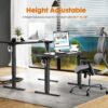 Adjustable height computer desk, computer desk, adjustable desk, height adjustable desk, adjustable height furniture, computer workstation, workspace furniture, office furniture, ergonomic desk, adjustable computer table, ergonomic workstation, office decor, ergonomic design, adjustable office furniture, modern desk, contemporary desk, ergonomic office furniture, workspace organization, office productivity, ergonomic support, premium office furniture, contemporary office furniture, ergonomic office solutions, adjustable furniture, ergonomic workspace design, height adjustable office desk, ergonomic productivity, ergonomic efficiency, ergonomic workspace solutions, height adjustable office furniture, adjustable computer workstation, adjustable desk solution, ergonomic workspace essentials, ergonomic workspace productivity, computer desk with adjustable height.