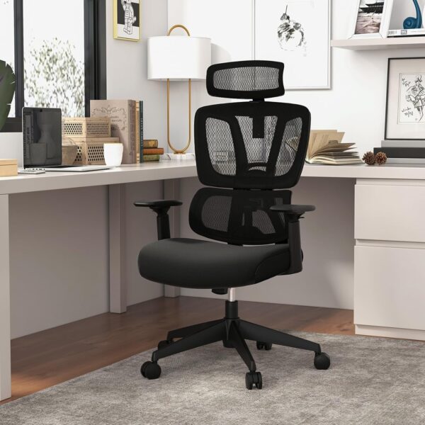 Orthopedic, office chair, ergonomic, back support, lumbar support, adjustable, comfortable, posture, spine, mesh, seat, cushioned, armrests, swivel, wheels, desk, computer, work, study, home, office, task, executive, leather, fabric, high-back, low-back, reclining, tilt, padded, support, ergonomic design, health, wellness, productivity, sitting, long hours, fatigue, pain relief, premium, quality, durable, modern, contemporary, design, style, functionality, ergonomic features, affordable, best-selling, customer favorite, satisfaction guaranteed, warranty, breathable, relief, therapeutic, posture correction.