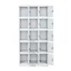 15 Lockers steel office cabinet, office storage, durable construction, spacious compartments, locking mechanism, organization solution, executive office furniture, professional appearance, versatile storage, high-quality materials, secure storage, office decor, filing cabinet, office organization, steel storage unit, office furniture, executive cabinet, storage solution, office essentials, contemporary design, office storage, executive style, office decor, sturdy construction, commercial use, office organization, office furniture, modern office cabinet, functional design, efficient storage, office interior.