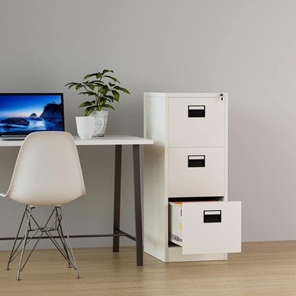 Vertical Filing Cabinet with 3-Drawer: filing cabinet, vertical cabinet, 3-drawer cabinet, office furniture, storage cabinet, metal cabinet, office storage, filing solution, file organization, office organization, vertical storage, efficient filing, paperwork management, business essentials, office essentials, office decor, office supplies, office equipment, office accessory, business storage, sturdy cabinet, workspace organization, metal construction, efficient storage, office filing, paperwork storage, business organization, efficient organization, office paperwork, office paperwork storage, office paperwork organization, paperwork management, office management, office efficiency, office productivity, office collaboration, collaborative workspace, modern design, office style, office decor ideas, office storage solution, workspace optimization, office filing system, paperwork organization, office document storage, metal office furniture, office space solution, office storage solution, efficient filing, office filing system, paperwork organization, vertical filing, office vertical storage, office paperwork filing, office paperwork system, metal office storage, office metal storage, metal storage solution, metal storage organization, metal storage unit, office metal cabinet, office metal storage cabinet, office metal filing cabinet, metal filing solution, office filing cabinet, office metal filing system, office metal filing solution.