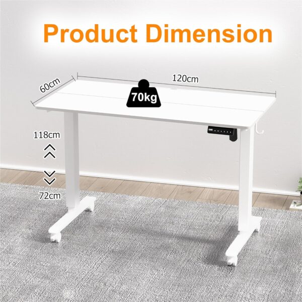 Height Adjustable Electric Desk - Image 5