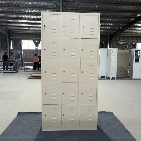 15 Locker Office Storage Cabinet