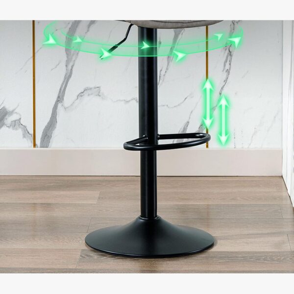 Adjustable Swivel Barstool - Image 10