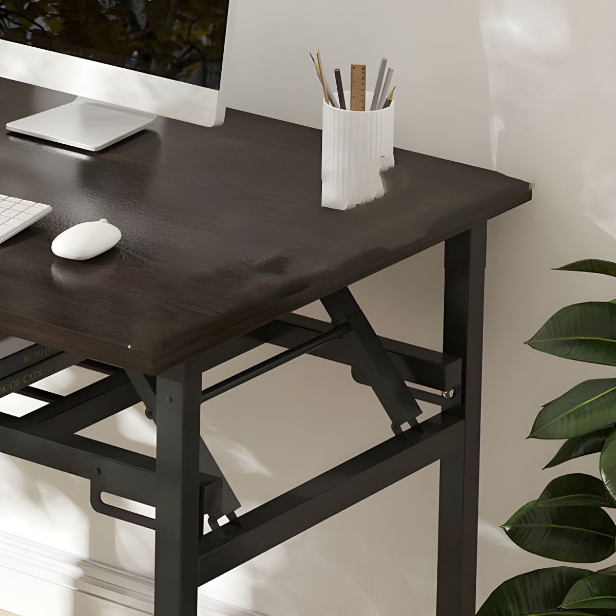 Modern Rectangular Foldable Table - Image 17